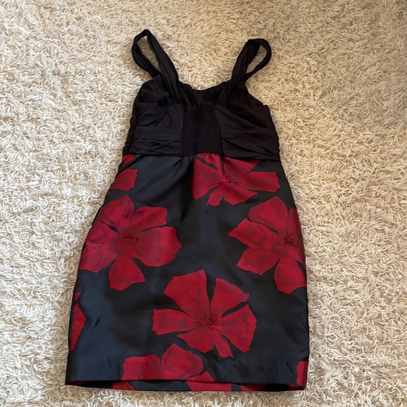 MSSP Max Studio Specialty Products Dress, size 12 slate grey and dark pink - Picture 9 of 11